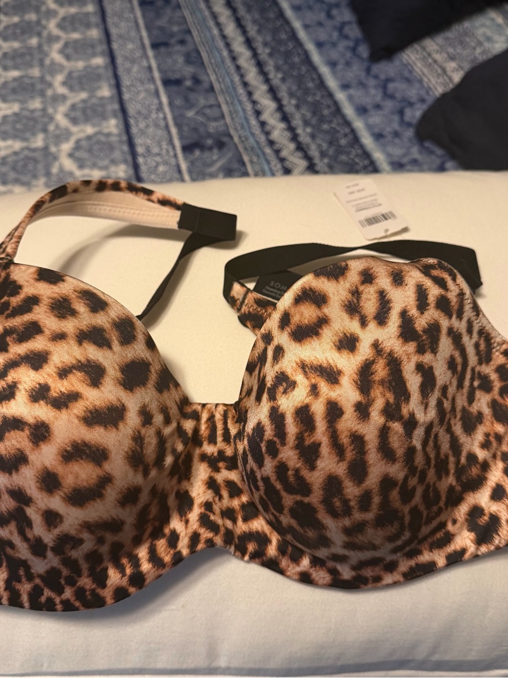 Soma Leopard Print Push-Up Bra - Women Intimates (36D)
